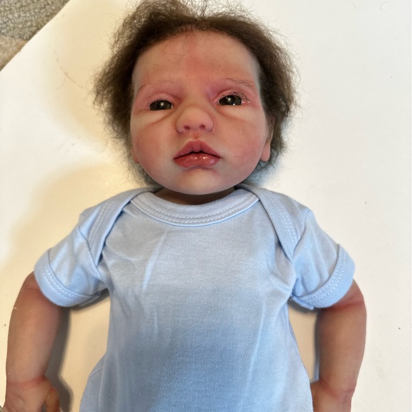 BABYCLON LUXURY SILICONE MICRO CHIP NEWBORN LIFE-LIKE REALISTIC BABY BOY DOLL - Picture 3 of 15